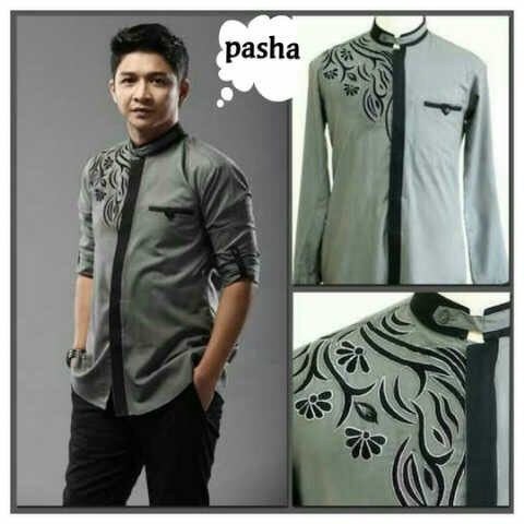 Baju Koko Pasha Ungu