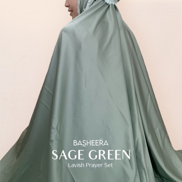 TERLARIS MUKENA TRAVEL ARMANI SILK BASHEERA - HITAM