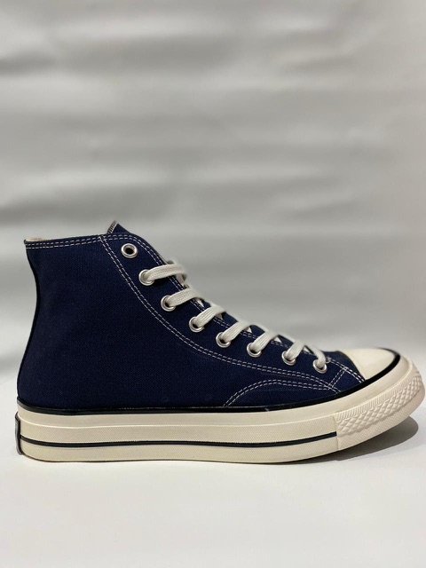 ( FREE KAOSKAKI ) Sepatu Sneakers 70s High Navy Premium BNIB