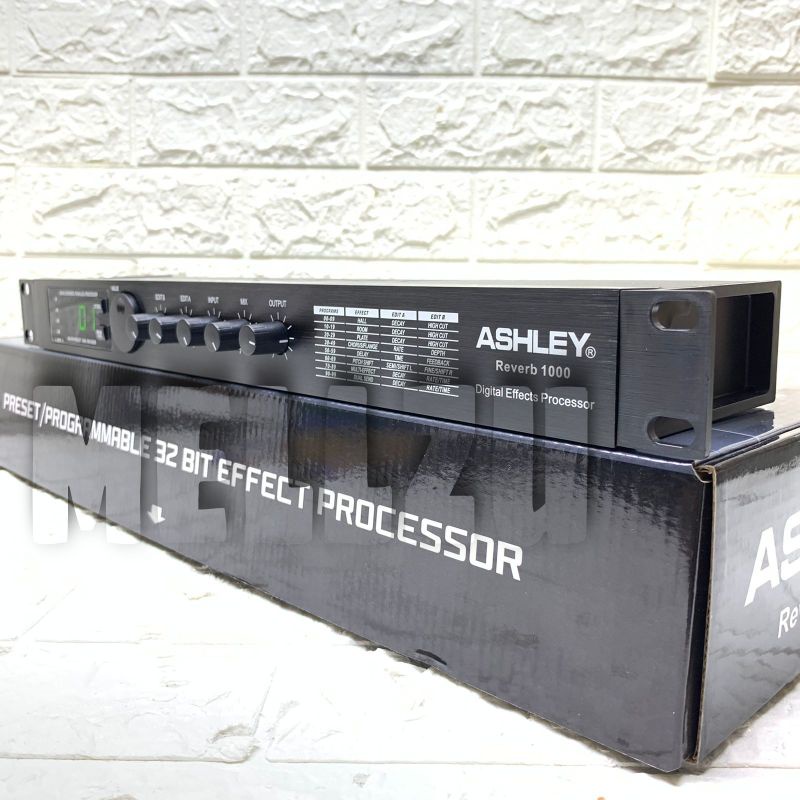 Effect Vokal Ashley Reverb 1000 Original