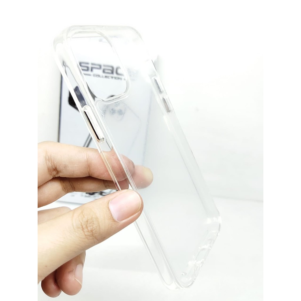 SPACE Case iPhone 12 12 Pro 6.1 inchi Drop Resistan Anti Shock Transparan High Quality