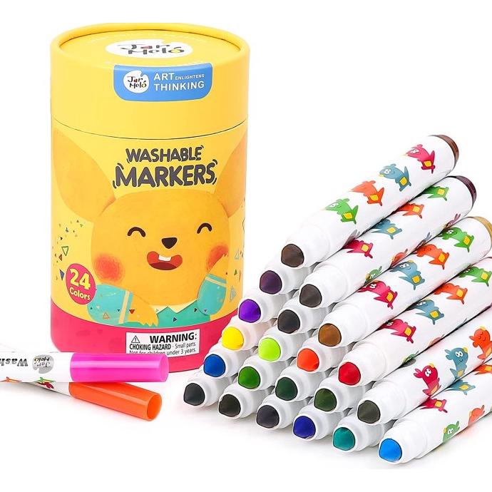 

Joan Miro Babyroo Washable Marker 24 color spidol warna spidol anak ---READY---