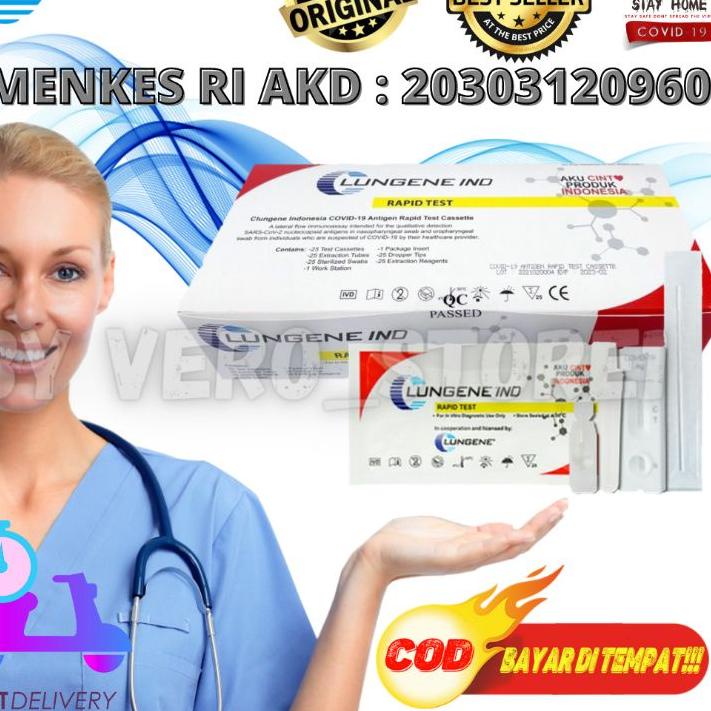 ✹ Swab Hidung Mandiri Kit AG 1pcs AKD ☁