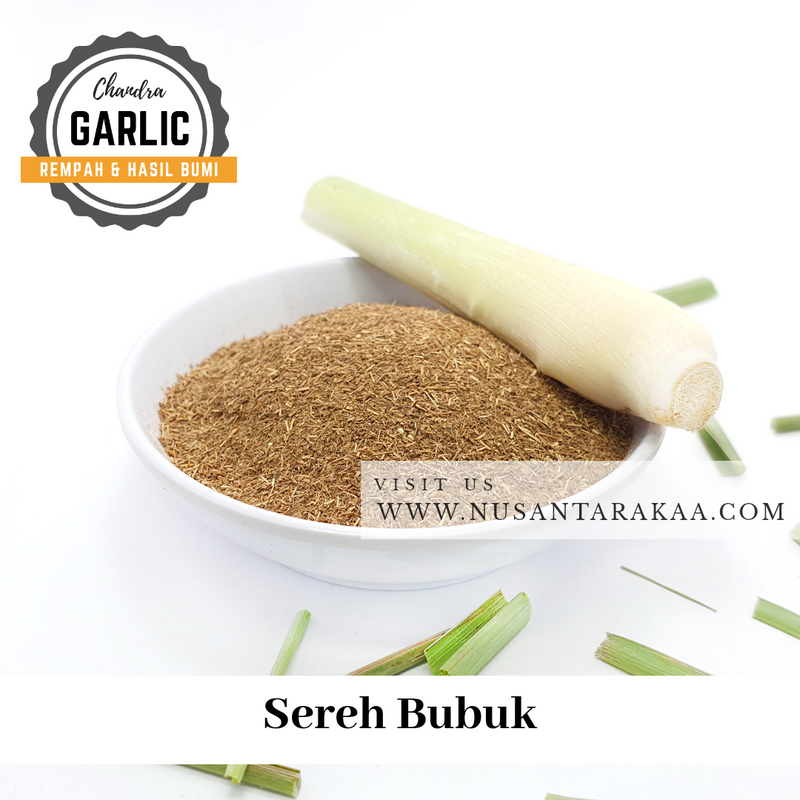 

Sereh bubuk / lemongrass powder 500 gr