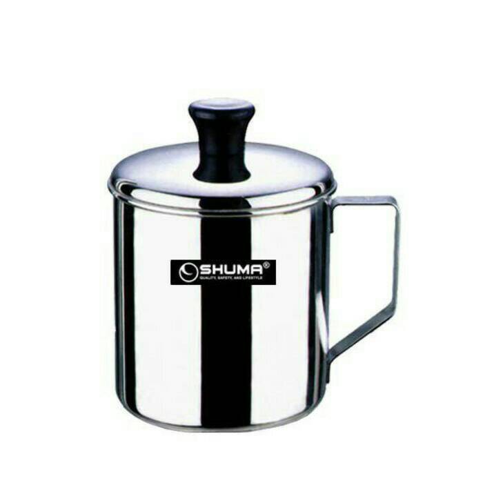 PROMO  MUG SHUMA 12CM STAINLESS TEBAL
