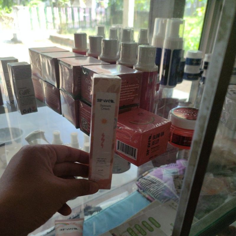 Suncare cream arvven