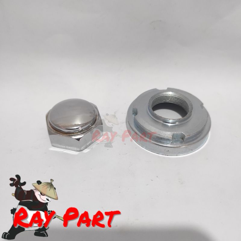 Mur Baut set Tutup Komstir Cones Segitiga As T Atas CB GL Pro Max 100 Megapro Tiger