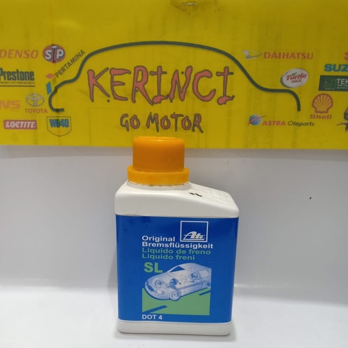 ORIGINAL BRAKE FLUID ATE SL DOT 4 300cc - MINYAK REM SL ATE DOT 4