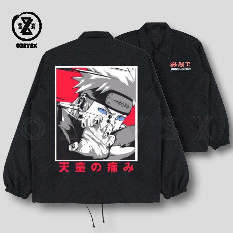 Jaket Coach Parasut Anime Ichigo Dewasa Unisex Premium / Coach Jaket Anime Terbaru Murah [COD]