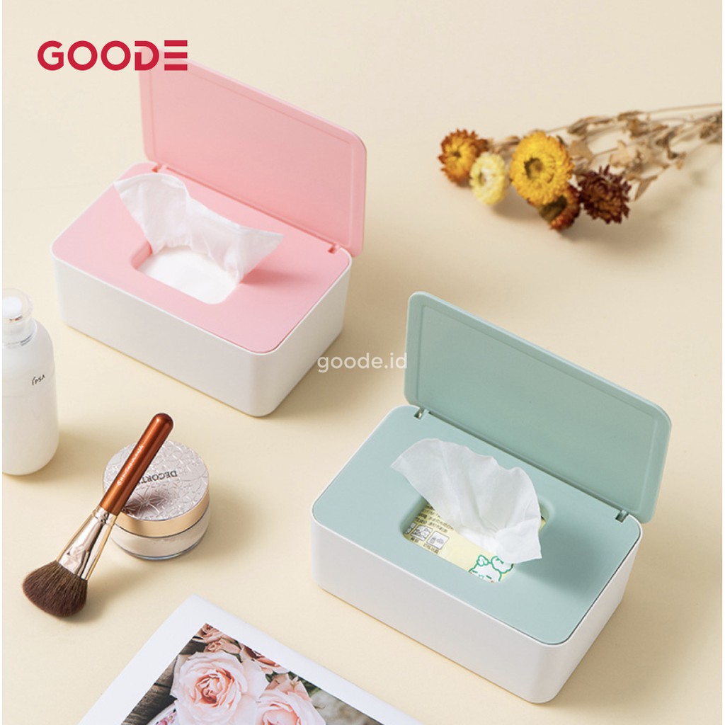 GOODE Kotak Dispenser masker Tissue basah tissue kotak penyimpanan masker