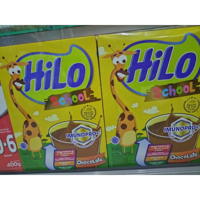 

HILO SCHOOL CHOCOLATE 250gr