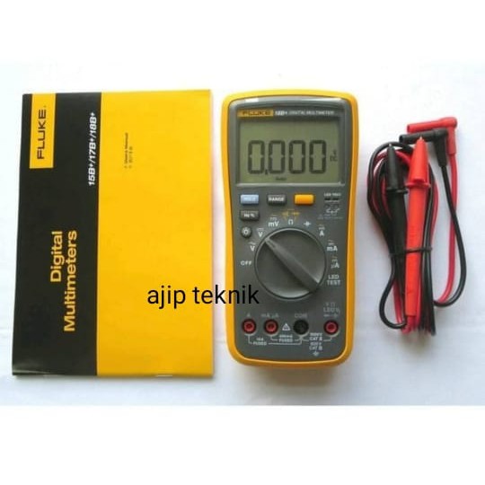 FLUKE 15B+ DIGITAL MULTIMETER 600V ASLI 100%