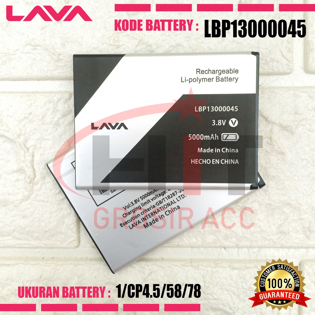 Baterai Battery Original LAVA Iris 88 / Iris 65 / LBP13000045