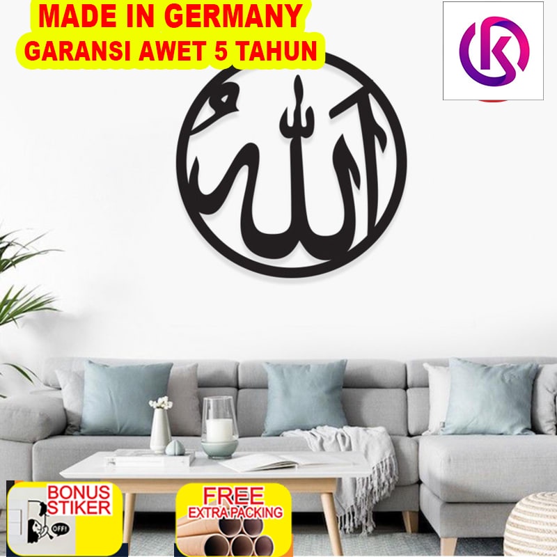 

Murah Backdrop Sign Acrylic Allah / Sign Allah / Hiasan Dinding Allah - 25cm