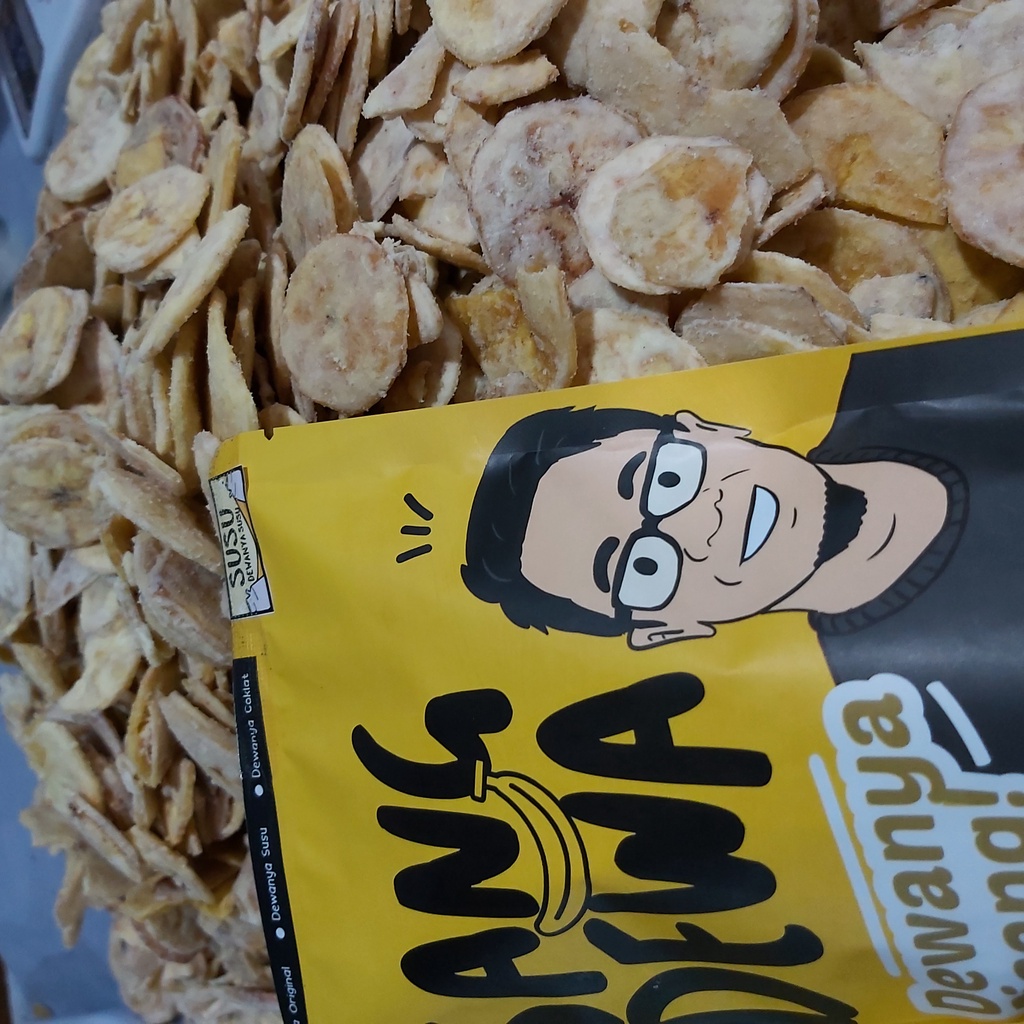 Keripik Pisang Sang Dewa crispy asli