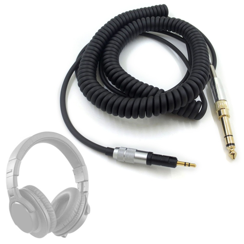 Bt Kabel Headphone Stereo Kawat Extension Lilit Untuk M40X M50X M70X