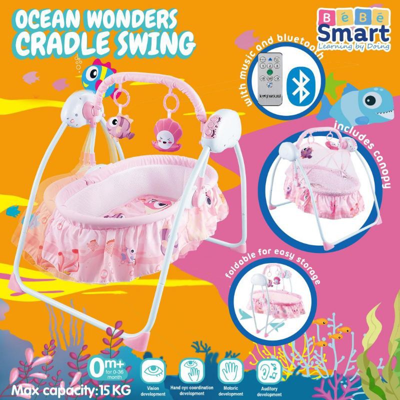 BEBE SMART OCEAN WONDER'S CRADLE SWING BBS835 / BBS836