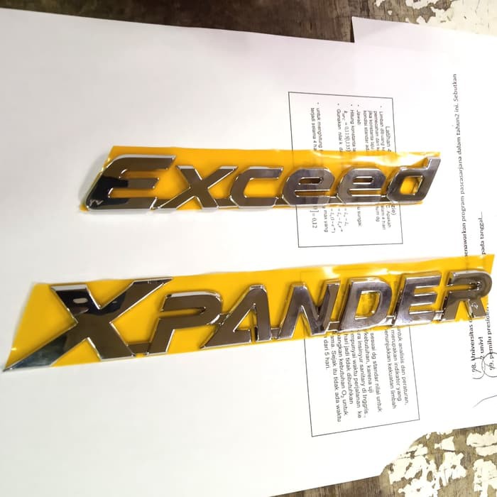 emblem EXCEED & XPANDER set
