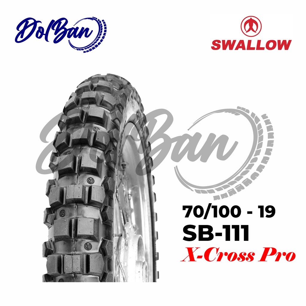 BAN LUAR SWALLOW 70/100-19 RING 19 SB-111 X-CROSS PRO TRAIL