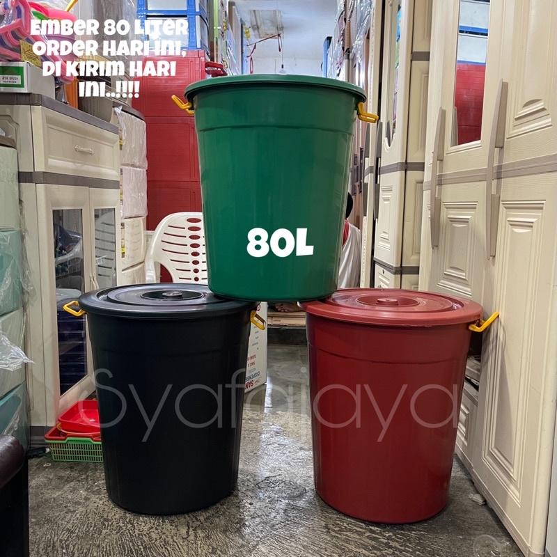 Ember Air Plastik 80 liter / Ember Plastik Besar / Ember Plastik Murah