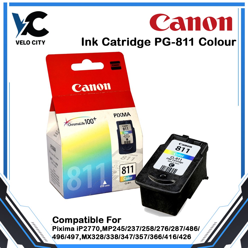 Tinta Canon 811 Color (CL-811) Tinta / Cartridge Original