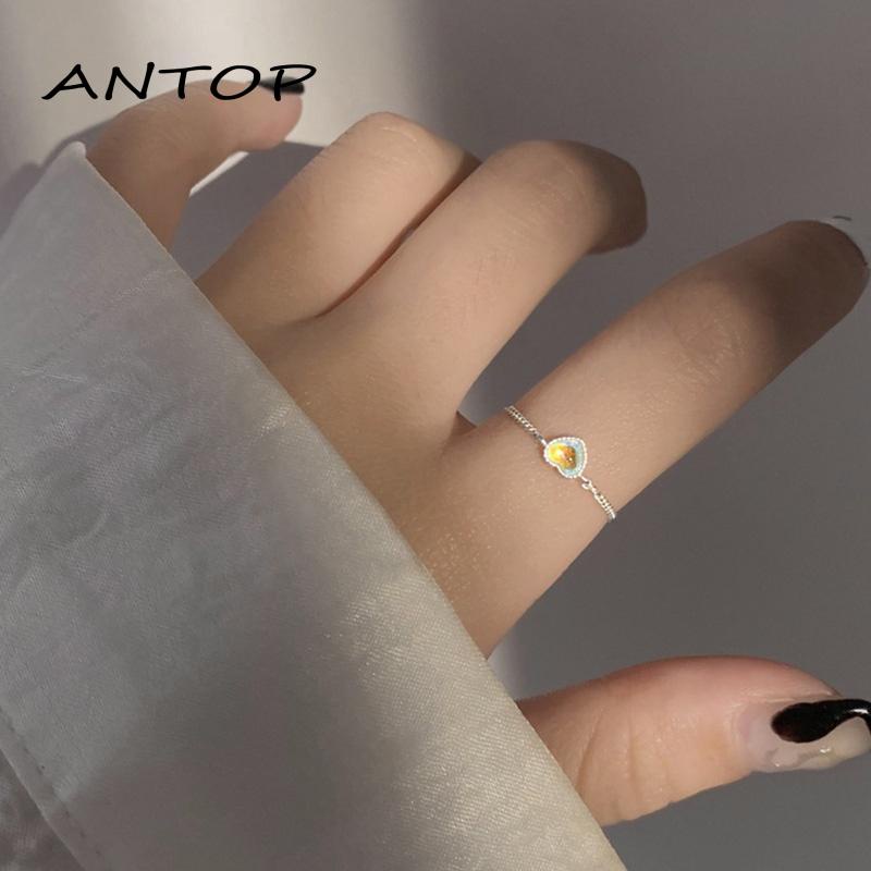 Cincin Jari Telunjuk Model Rantai Tarik Untuk Wanita