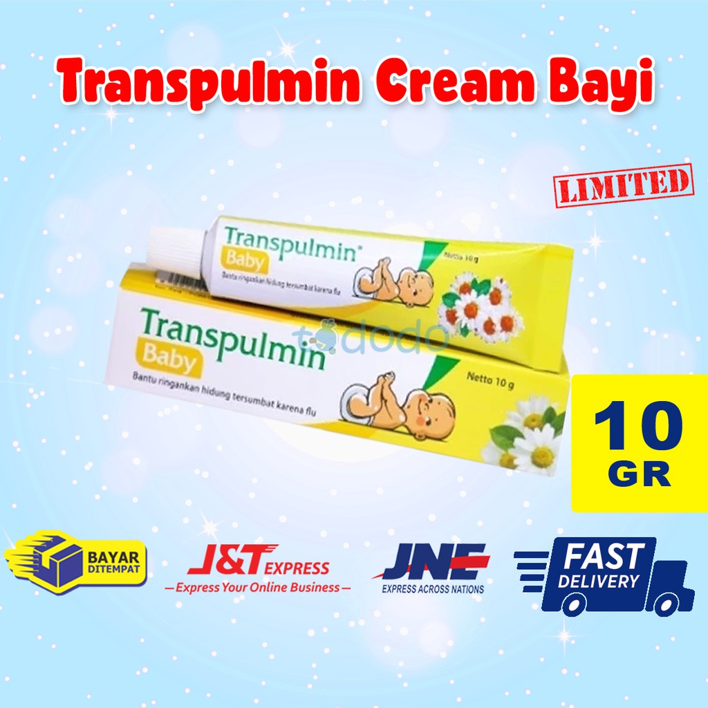 Transpulmin Cream Bayi 10gr