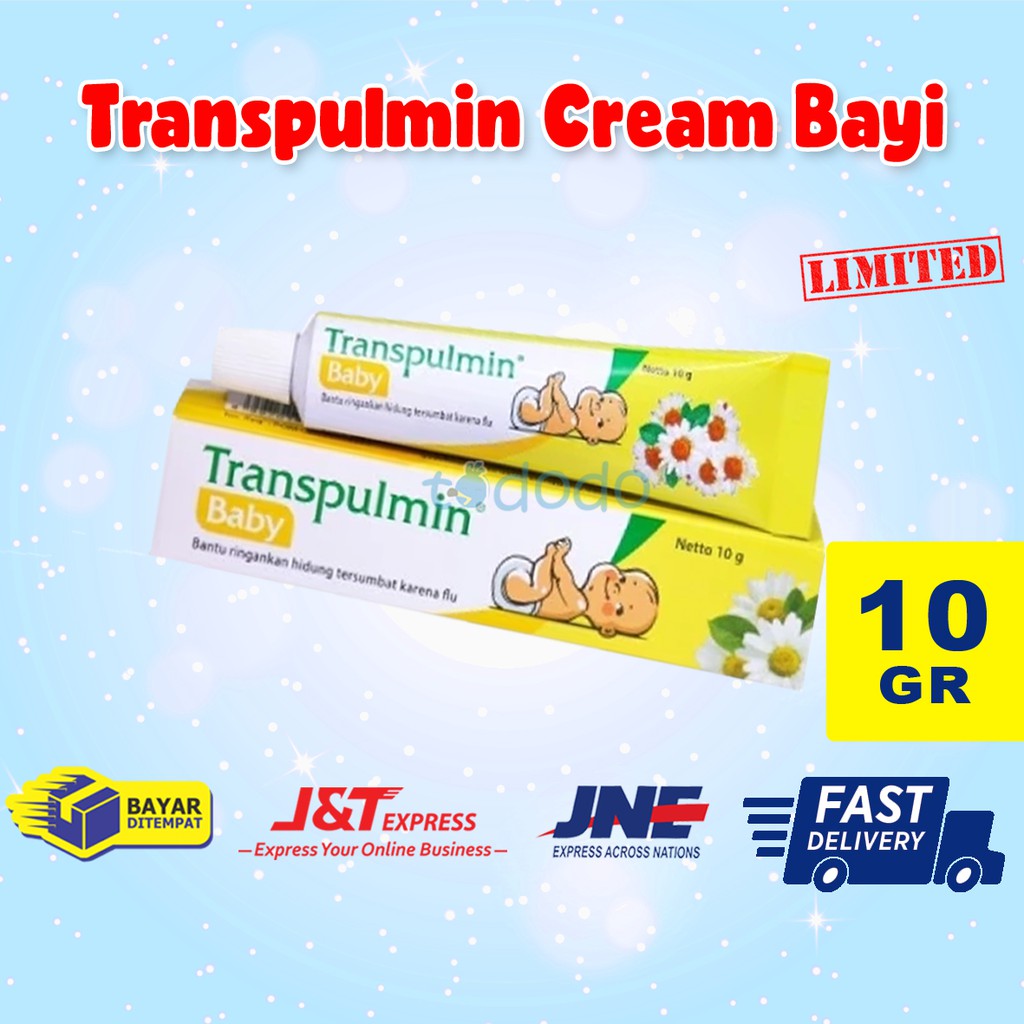 Transpulmin Cream Bayi 10gr