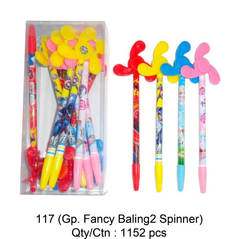 

pulpen gel + spinner