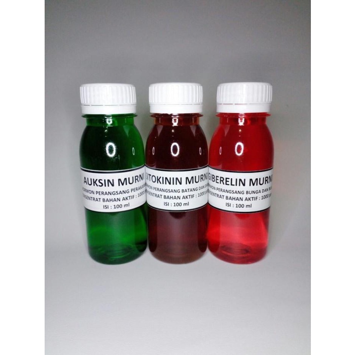 Hormon Tanaman Giberelin Sitokinin Auksin Ukuran 100 Ml