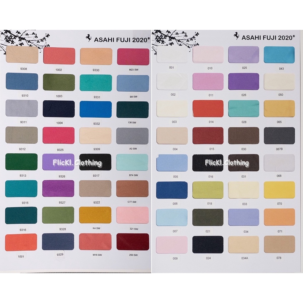 Bahan Kain Asahi Fuji 2020 Puring Furing Lapisan Dalam Jas Blazer Eceran