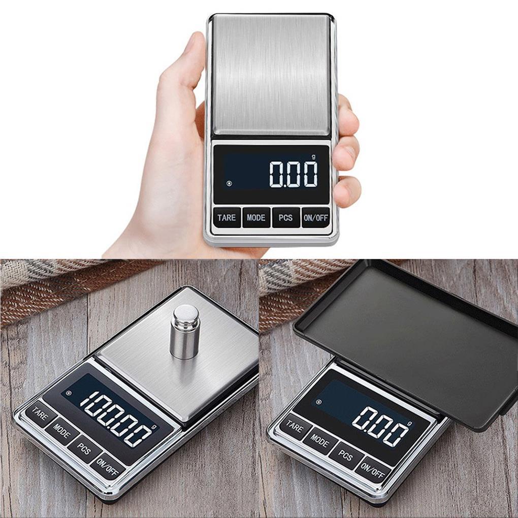 (house2020) Timbangan Digital Mini 200g / 500g X0 01g / 0 1g Untuk Perhiasan Emas / Silver Balance