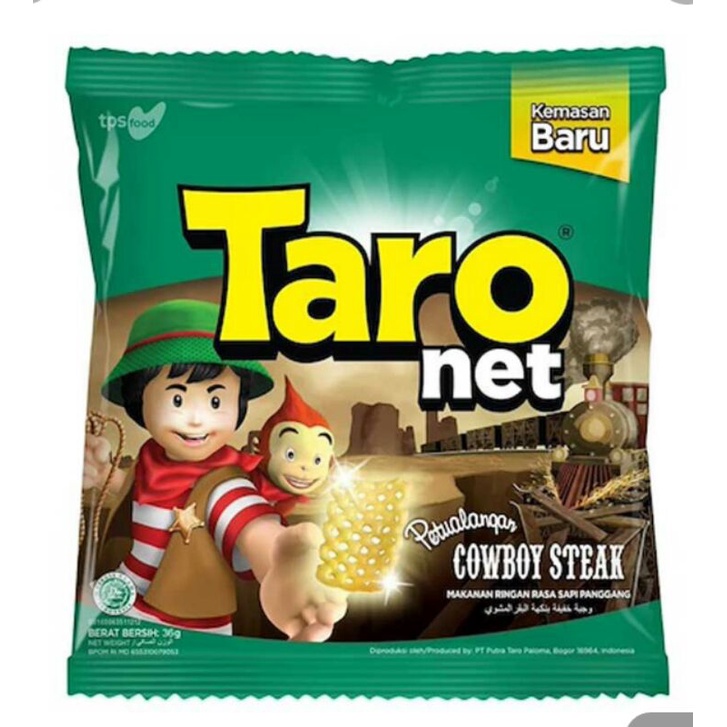 

TARO NET SNACK 36g camilan renyah