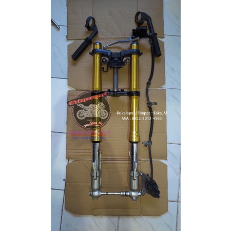 Shock Skok Depan USD Suspensi Upside Down Up Side Down Upsidedown New CBR 150 R 150R CBR150 NCBR CBR