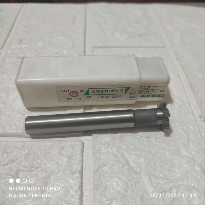 T Slot 20*3 HSS 6 flute cutter T 20 mm T slot