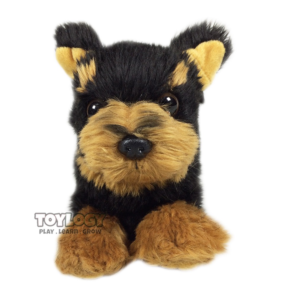 Boneka Anjing Yorkshire Terrier Dog Stuffed Plush Animal Doll 8 5
