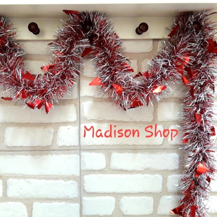 

RUMAH TANGGA DEKORASI MDS1157 SLINGER NATAL MOTIF POHON NATAL SELINGER