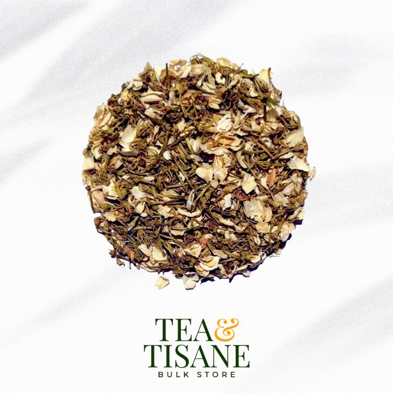 

(Grade B) Teh Bunga Melati Serpih / Jasmine Flower Tea Flakes 250 gram