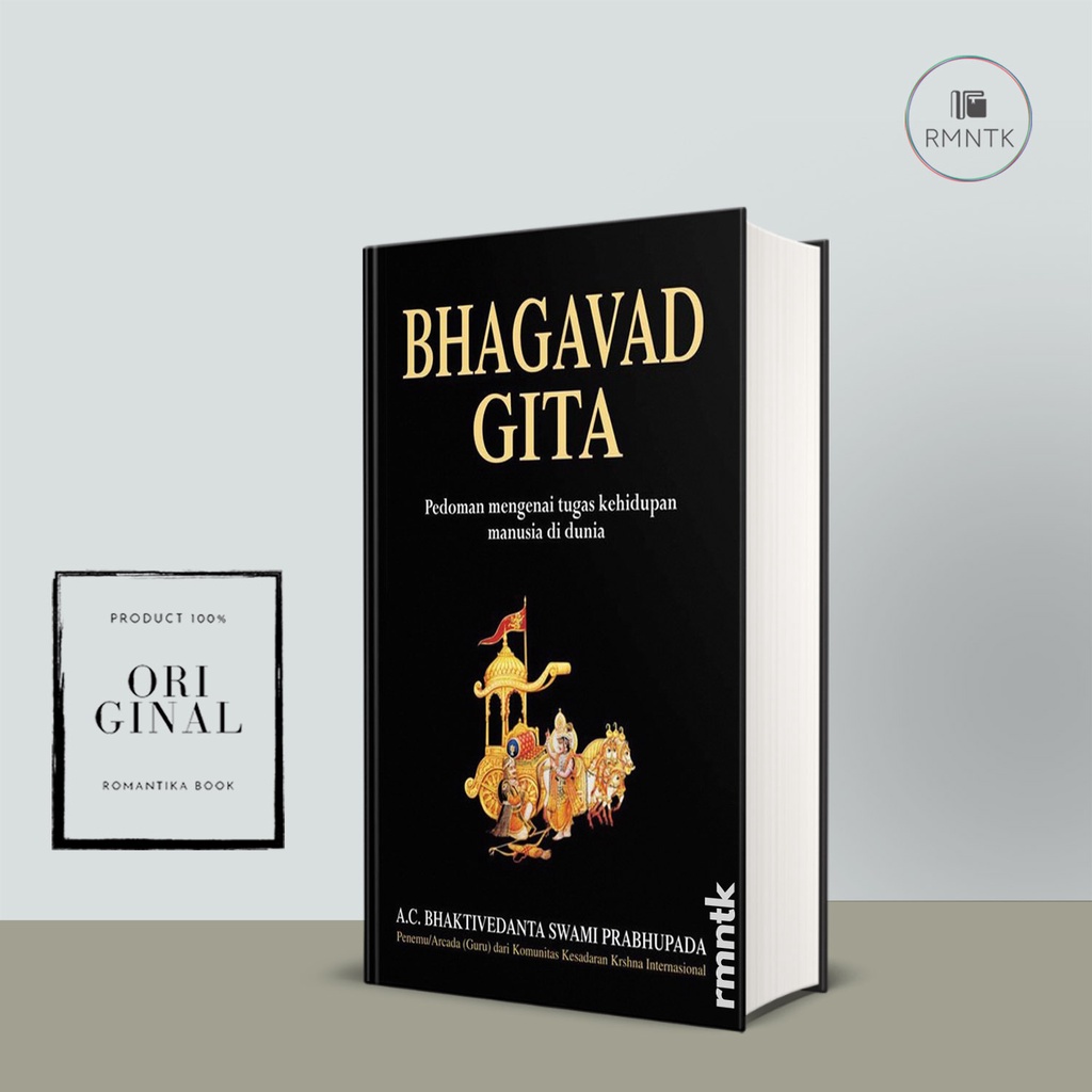 Jual BUKU BHAGAVAD GITA (Hard Cover): Pedoman Mengenai Tugas Kehidupan ...