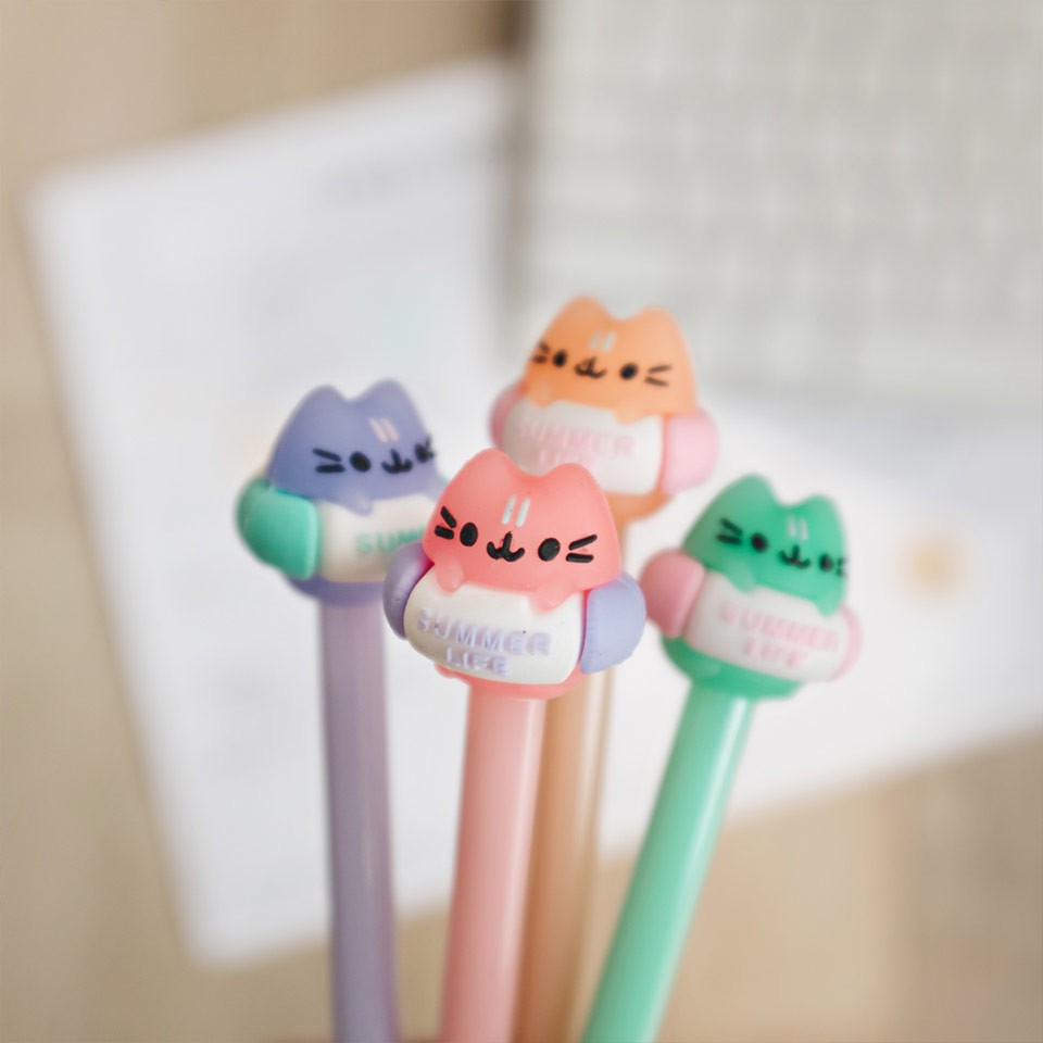 

Swimming Cat Gel Ink Pen Eym House