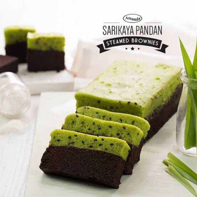 Amanda Brownies Sarikaya Pandan