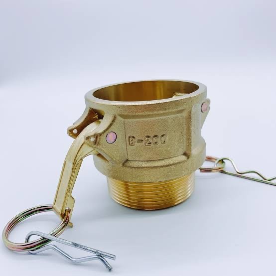 Camlock Kuningan Type B 100 / 1" Brass