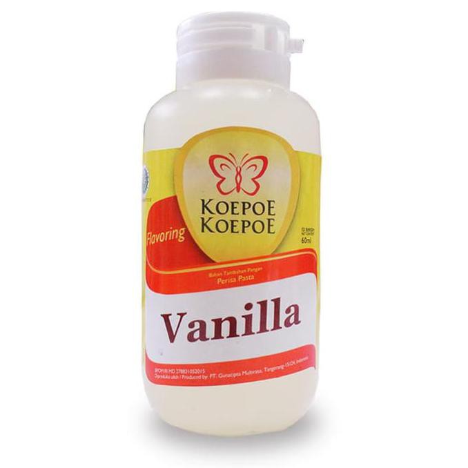 

Toko-Bahan-Kue- Pasta Koepoe Koepoe Rasa Vanila 60Ml/ 60 Ml Perisa / Flavoring -Terlengkap-Termurah-