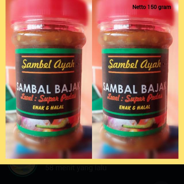 

Sambal bajak Sambel Ayah