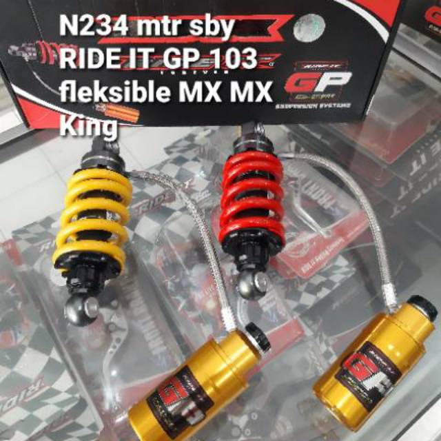 Shock monoshock tabung RIDE IT GP 103 Fleksible MX MX King
