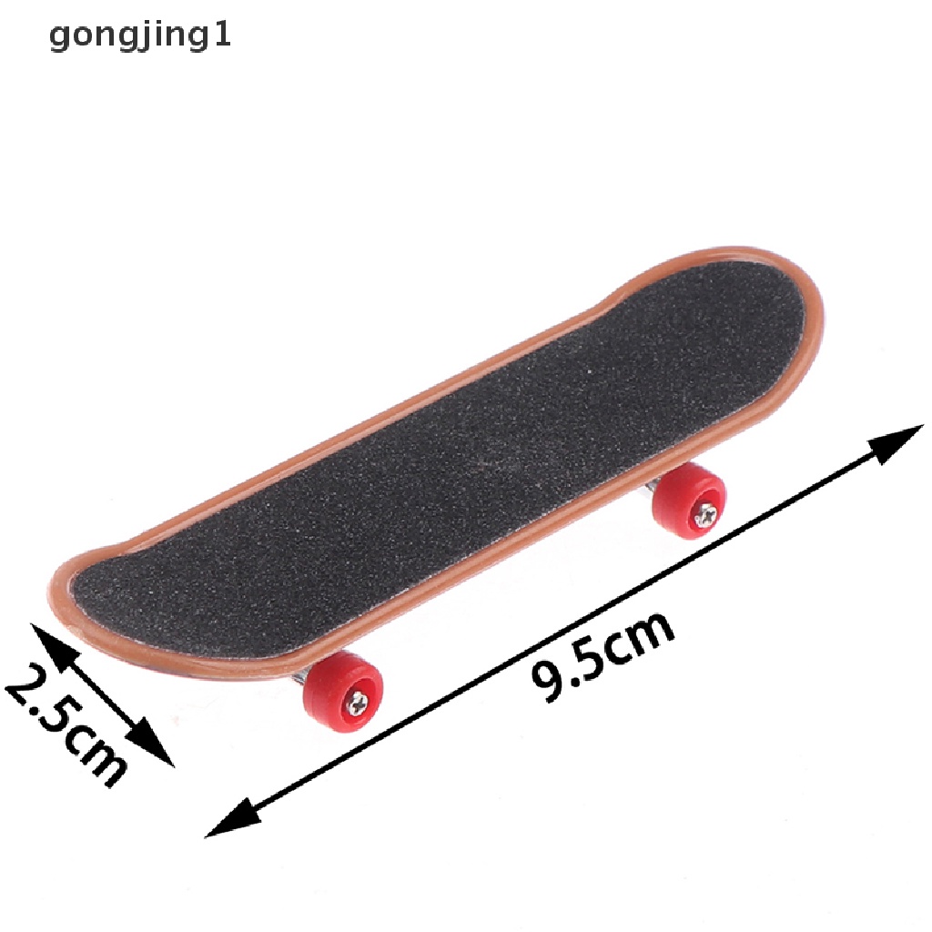 Ggg Mainan Skateboard Jari Mini Bahan Plastik