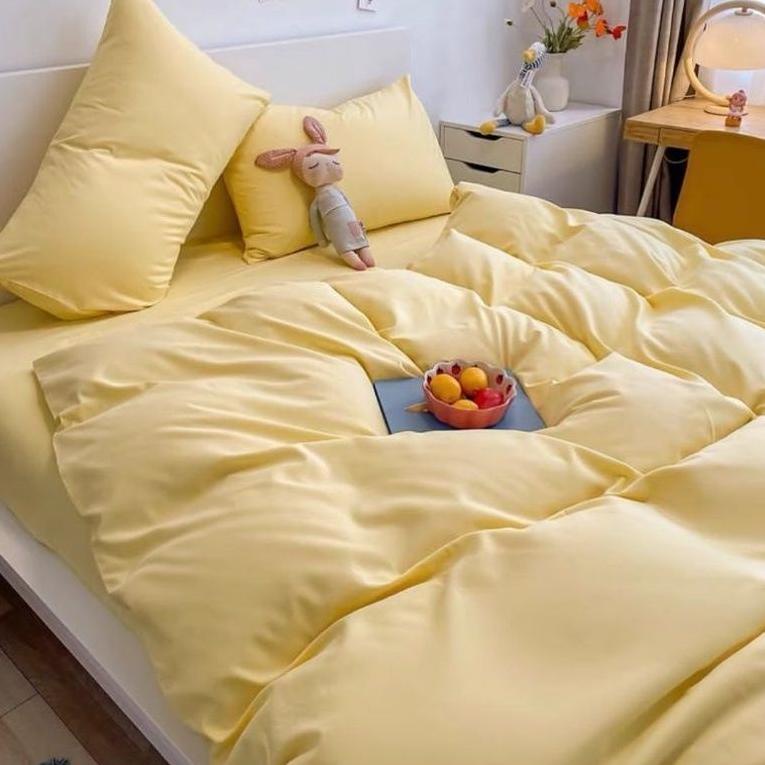 BEDCOVER AESTHETIC , BEDCOVER ONLY (TANPA SPREI) TERLARISSSS...,,,,,