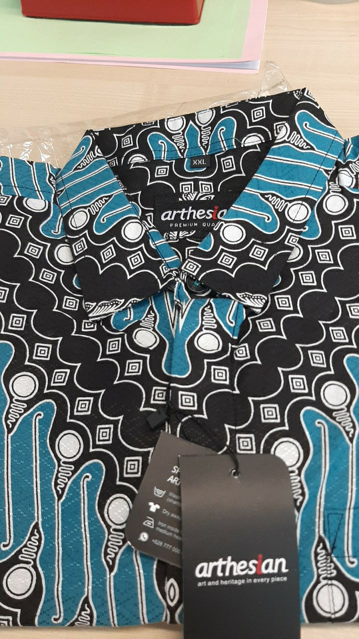 [arthesian] Kemeja Batik Pria - Ravael Batik Semi Dobby
