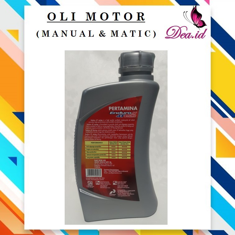 [DEASHOP] OLI MOTOR ENDURO RACING ORIGINAL_ORIGINAL100%_1LITER