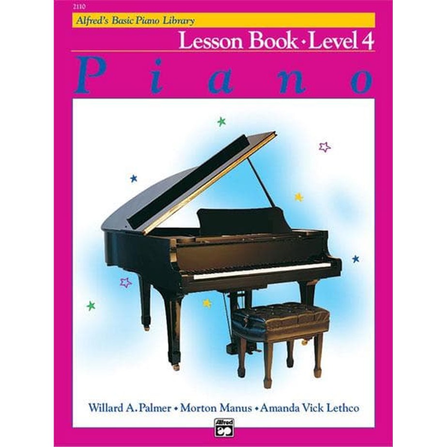 

Buku Piano Alfred lesson book 4
